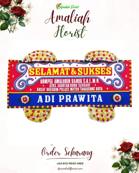 Papan Bunga Ucapan Selamat Kertabumi